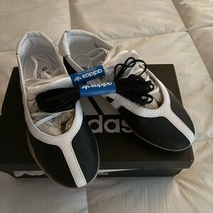 Adidas Black and White Dance Shoes